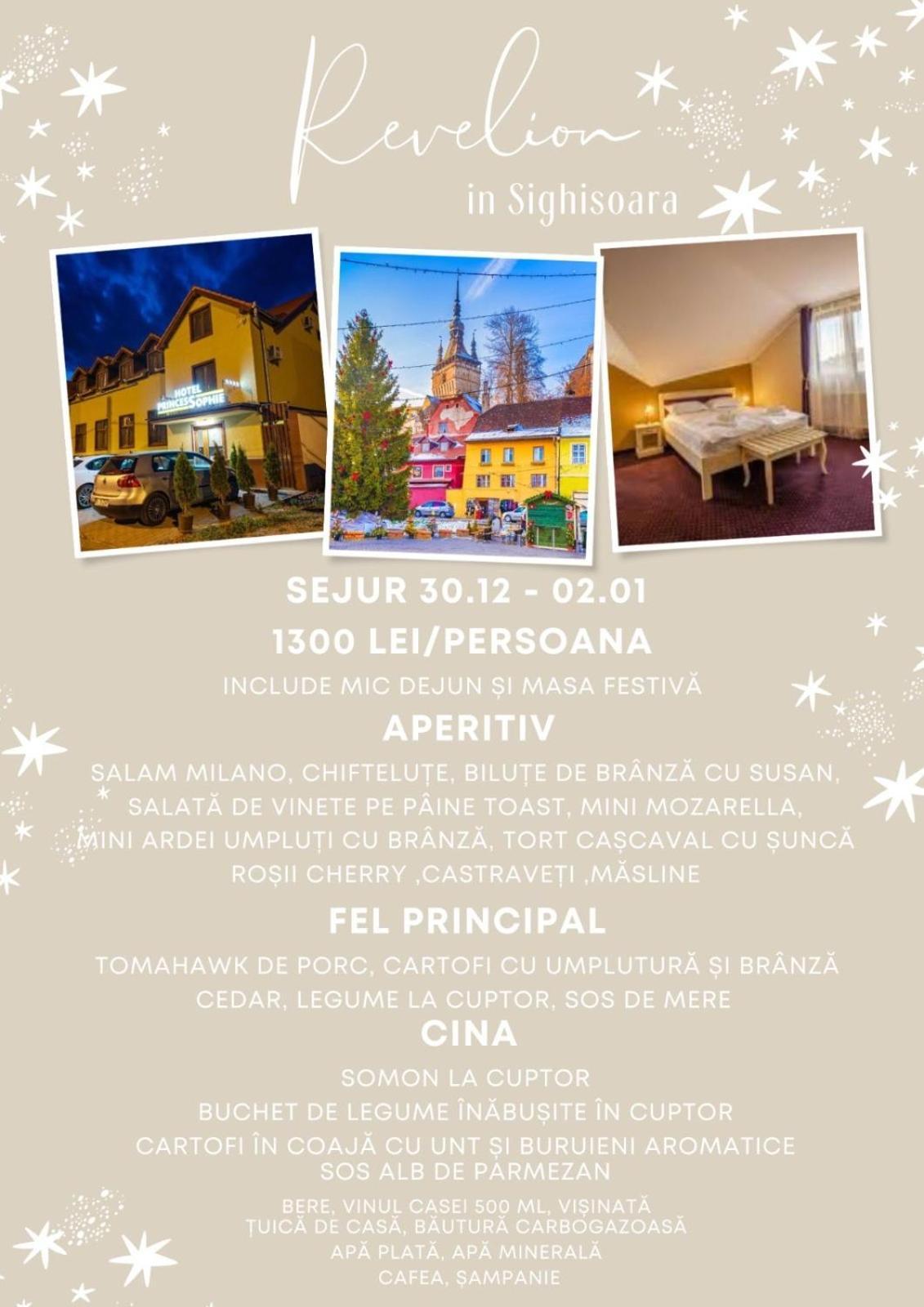 Hotel PrincesSophie Sighişoara Exterior foto